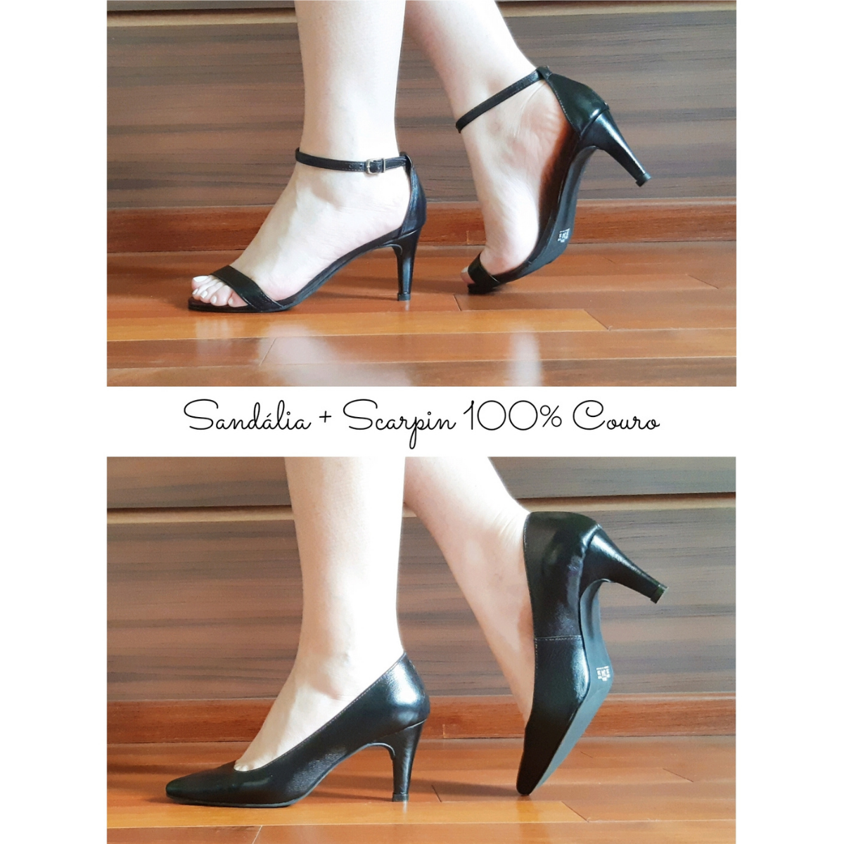 scarpin sandália